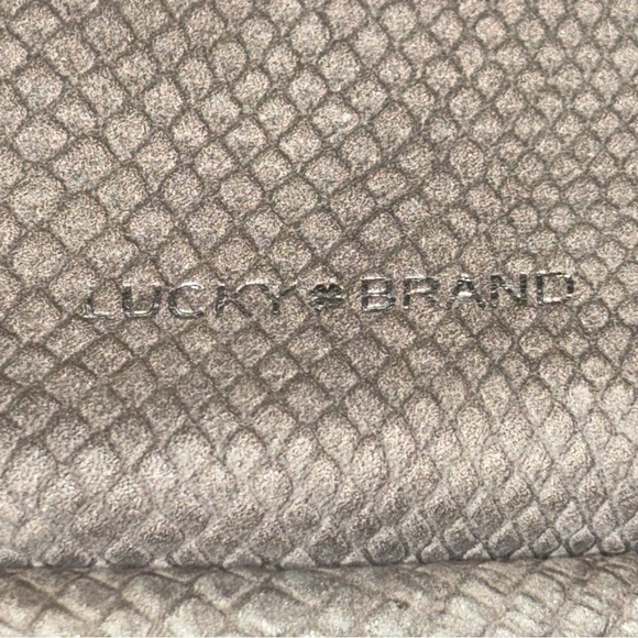 Lucky Brand Faux Snakeskin One Strap Shoulder Bag - Picture 10 of 13